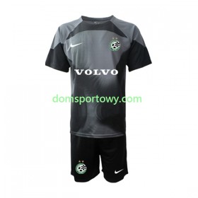 Koszulka Maccabi Haifa Bramkarska Dziecięcy Domowe Koszulki Piłkarskie 2022-2023 Krótki Rękaw